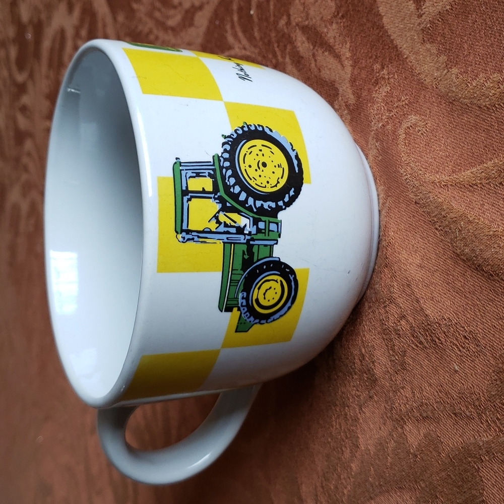 John Deere Cereal Soup Bowl JUMBO Coffee Cup